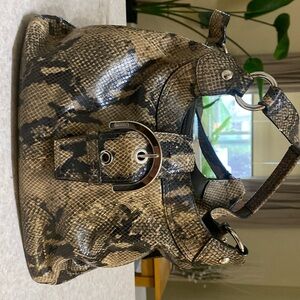Coach Snakeskin purse